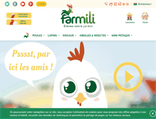 Tablet Screenshot of farmili.com